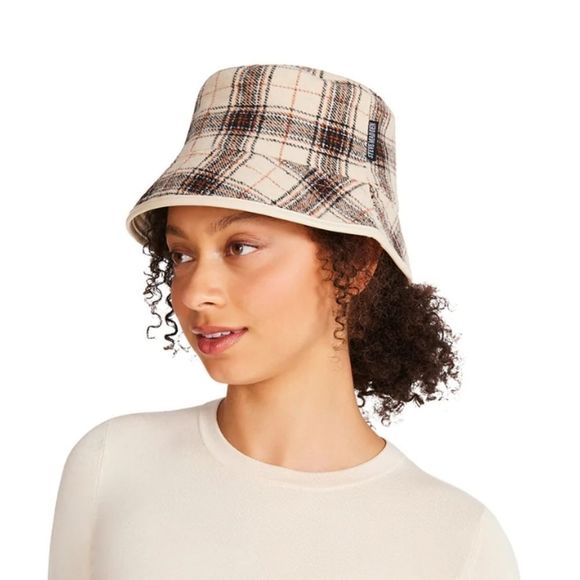 Reversible Plaid Bucket Hat - Picture 2 of 6